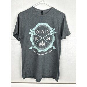 OAR Concert Shirt 2014 Tour The Rockville Tour Fall Sz Large Indie Pop Rock
